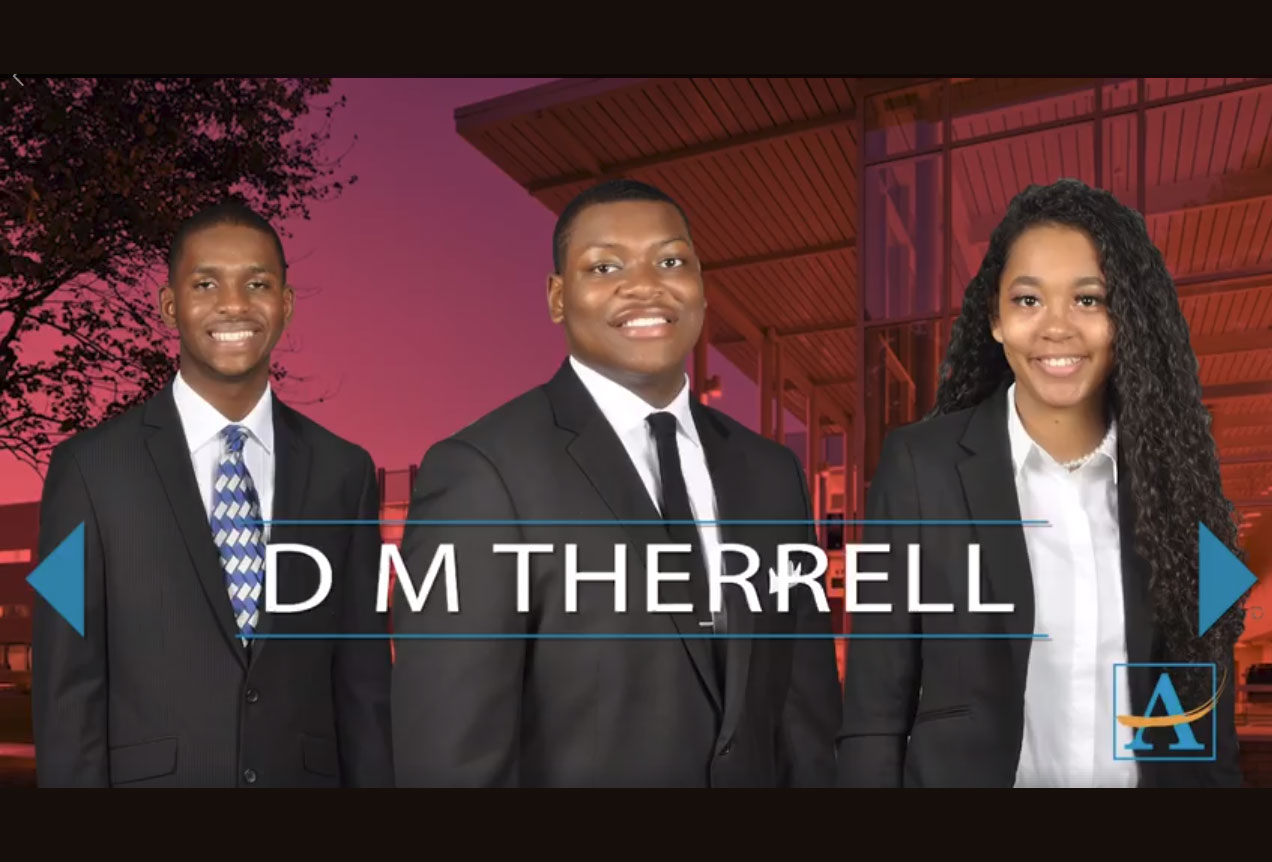 Therrell High School Triple Threat - Valedictorian, Salutatorian and STAR students